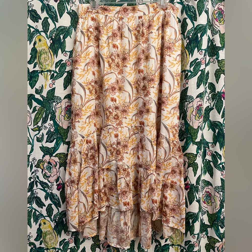 American Eagle modest high low maxi skirt women’s size Large